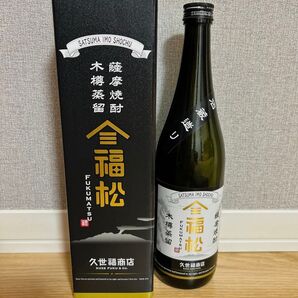 【空瓶】【空箱】久世福商店 空瓶空箱 金賞受賞 芋焼酎 福松720ml 値下げ最後!処分致します(><;;)