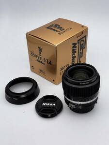 ★☆【美品】Nikon AI Nikkor 35mm f/1.4S (希少な SIC）(S/N 6XXXXX)☆★