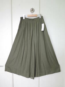 新品タグ付き UNIQLO ユニクロ ロングスカート パンツ サイズ L (c19)