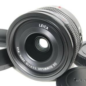 ★極美品★Panasonic パナソニック LUMIX G LEICA DG SUMMILUX 15ｍｍ /F1.7 ASPH. H-X015 ブラック♪