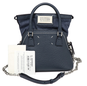  beautiful goods mezzo n Margiela 5AC micro 2WAY bag S56WG0081 navy blue Maison Margiela