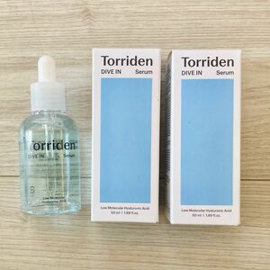 【新品】Torriden トリデン ダイブイン セラム 50ml×２個と、使用済（残量は写真3枚目）のオマケ１個の３個セット