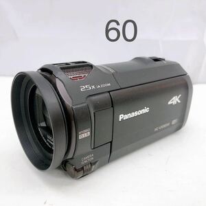 5AC082 Panasonic パナソニック 4K ビデオカメラ HC-VX985M 通電のみ確認済　現状品