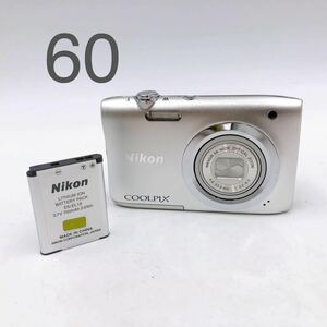 5AC099 Nikon ニコン COOLPIX A100 シルバー コンパクトデジタルカメラ　現状品　