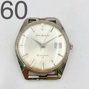 5AD160 SEIKO セイコー Sportrman Diashock17 88-2990 腕時計 不動 中古 現状品