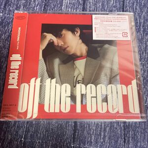 初回生産限定盤 DVD付 WOOYOUNG (From 2PM) CD+DVD/Off the record 