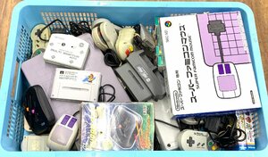 [ used * junk ]SFC peripherals set sale Famicom mouse controller Hsu fami turbo super Game Boy other.,