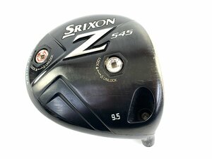 【中古・訳あり品】SRIXON スリクソン Z545 ドライバー 9.5° ヘッドのみ 【ホーゼルの中に折れの残骸があり】：