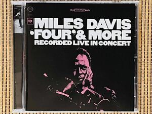MILES DAVIS|FOUR & MORE|SONY BMG MUSIC (COLUMBIA) CK 93595| рис запись CD| миля s*tei винт | б/у запись 