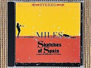 マイルス・デイビス／スケッチ・オブ・スペイン／SONY RECORDS (COLUMBIA) SRCS 9108／国内盤CD／MILES DAVIS／中古盤