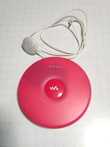 SONY ソニー ポータブルCDプレーヤー WALKMAN ウォークマン D-EJ002 ピンク CDウォークマン