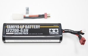 [ Yupack 60] special price!! superior article Tamiya LF2200-6.6Vlife battery, regular price 10450 jpy 