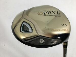 即決 中古 PHYZ(ファイズ) プレミアムモデル ドライバー 1W PP-401W 11.5 R