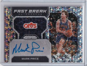 NBAカード 2022-23 Prizm Basketball Mark Price Fast Break Autographs Cleveland Cavaliers マーク プライス