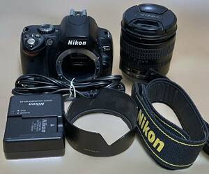 ○Nikon（ニコン）D40 カメラ レンズセット デジタル一眼レフカメラ 　1円〜