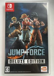 ○【稼働品】Switchソフト JUMP FORCE デラックスエディション 任天堂 Nintendo ニンテンドー ゲーム　1円〜