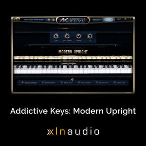  現代的な音色のピアノ音源 XLN Audio Addictive Keys Modern Upright 正規品 DTM ボカロ