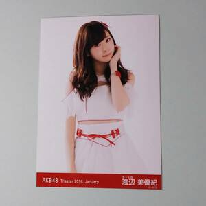 AKB48 Theater 2016 1 month January Watanabe Miyuki life photograph a inspection )NMB