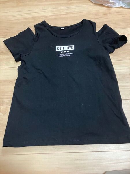 半袖 Tシャツ 150センチ 肩出し