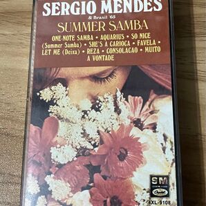 SERGIO MENDES セルジオ メンデス SUMMER SAMBA サマーサンバ カセットテープ TAPE 【USED品】