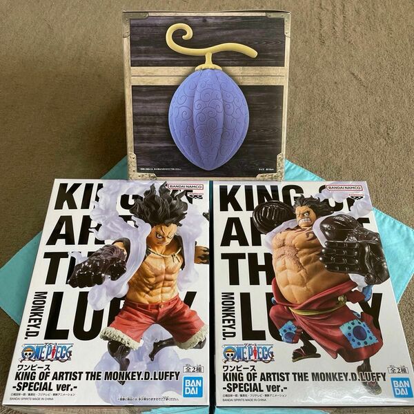 ワンピース　KING OF ARTIST THE MONKEY.D.LUFFY-SPECIAL ver.-・アワアワの実　セット