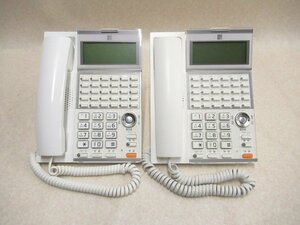 Ω XA1 1250 保証有 キレイ SAXA サクサ Regalis UT700 バックライト付き漢字表示チルトディスプレイ電話機 TD620(W) 2台セット