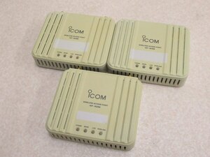 Ω XA2 1168 保証有 アイコム icom ワイヤレスアクセスポイント AP-80M 3台セット・祝10000！取引突破！ 送料無料