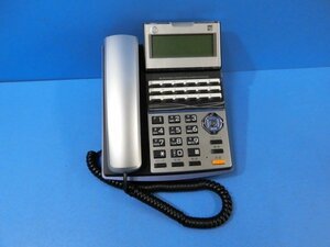 Ω ZP1 7608◆) 保証有 きれいめ 16年製 サクサ プラティア TD710(K) 18ボタン電話機 領収証発行可 同梱可