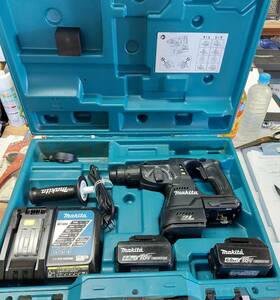 ★美品★電気道具★機械工具★MAKITA★マキタ★24mm充電式ハンマードリル★HR244DRGXB★