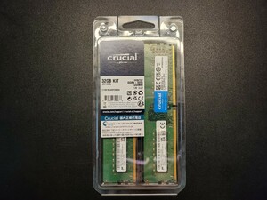 Crucial 32gb kit (16gb x 2枚) DDR4-3200 PC用メモリ