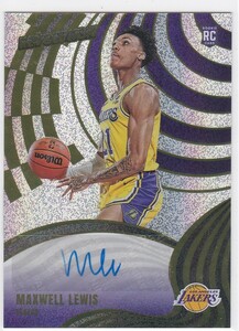 MAXWELL LEWIS (LAKERS) RC! 2023-24 PANINI REVOLUTION BASKETBALL ROOKIE AUTO AUTOGRAPH