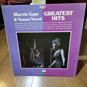 ソウル輸入中古盤レコード　Marvin Gaye　＆　Tammi Terrel Great Hits 1970　US盤　HS1695マーヴィンゲイ　モータウン　Soul 名盤　LP
