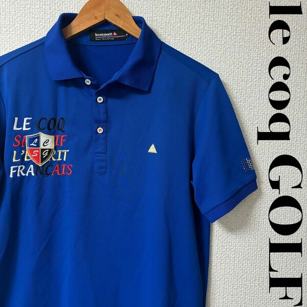 le coq golf ルコック　ゴルフ　メンズ　ポロシャツ