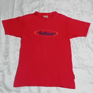 Мサイズ/Pas de deux(パドドゥ)Ladies半袖ティシャツ　両面プリント　ハイビスカス　RED