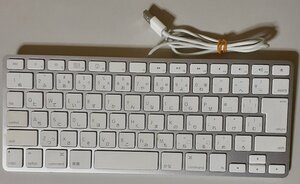 4753 Apple純正 USB Keyboard 日本語キーボード A1242 アルミニウム テンキーなし