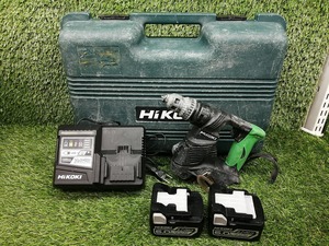 中古 HiKOKI ハイコーキ 14.4V コードレス ボード用ドライバ バッテリー2個 + 充電器 W14DSL(S)