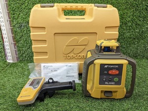 中古品 TOPCON トプコン ローテーティングレーザー RL-H4C + 受光器 LS-80L