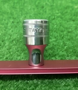 中古 Snap-on スナップオン 1/2 6角 シャローソケット 9mm TWM9