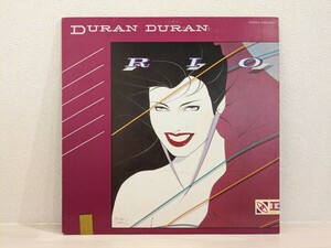 送料無料　DURAN DURAN　RIO　レコード　デュランデュラン　リオ　LP　東芝EMI　Made in JAPAN　1982　USED　希少盤