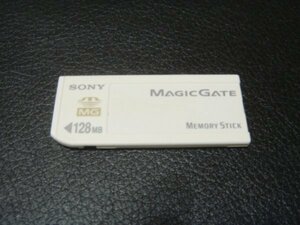 SONY メモリースティック 128MB MG 白