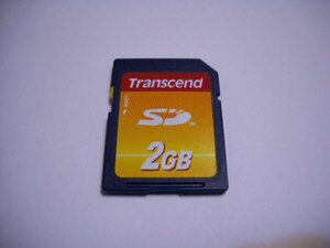 Transcend　SDカード　2GB　