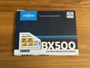 【使用5時間】crucial 2.5inch SSD 2TB BX500 2.5 SSD SATA 6Gb/s