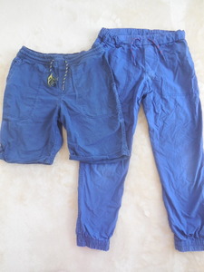 vUSEDv Ralph Lauren vPOLOv long trousers & shorts v8 -years old v size 140vbruv2 pieces set v