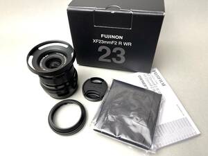  FUJIFILM 単焦点レンズ フジノンレンズ XF 23mm F2.8 R WR 美品