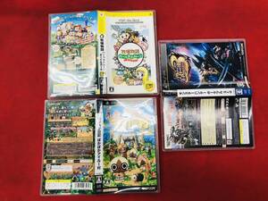 【PSP】 牧場物語 ハーベストムーン ボーイ&ガール モンハン日記 ぽかぽかアイルー村 モンスターハンター 3r 即落札!! 3本 セット
