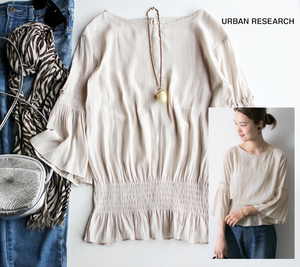  cat pohs all country 385 jpy * Urban Research | waist car - ring gya The - blouse 