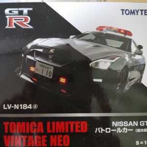 トミカリミテッドヴィンテージNEO LV-N184a 日産 GT-R パトカー
