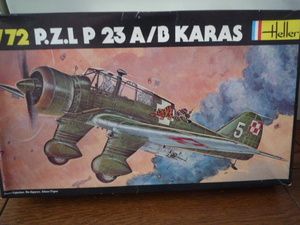 Heller 1/72 PZL P.23 A/B KARAS その2
