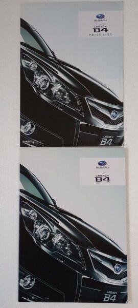 2009年 スバル レガシィB4 カタログ 送料込み