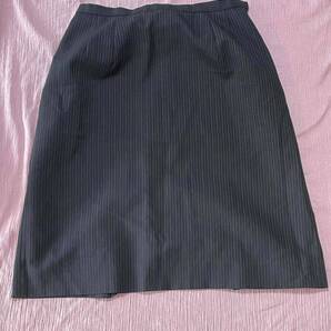 ※Cランク※【中古】UNILADY_15号_タイトスカート(ストライプ)U9624/ユニレディ/おしゃれOL制服/かわいい会社事務服